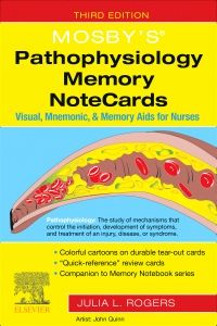 Mosby's® Pathophysiology Memory NoteCards