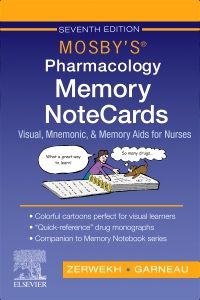 Mosby's Pharmacology Memory NoteCards - E-Book