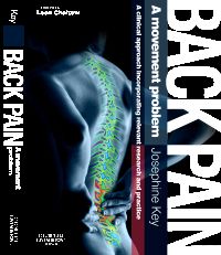 Back Pain - A Movement Problem