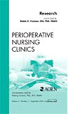 Research, An Issue of Perioperative Nursing Clinics