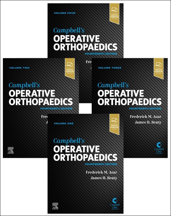 Campbell's Operative Orthopaedics, 4-Volume Set - 9780323672177 ...